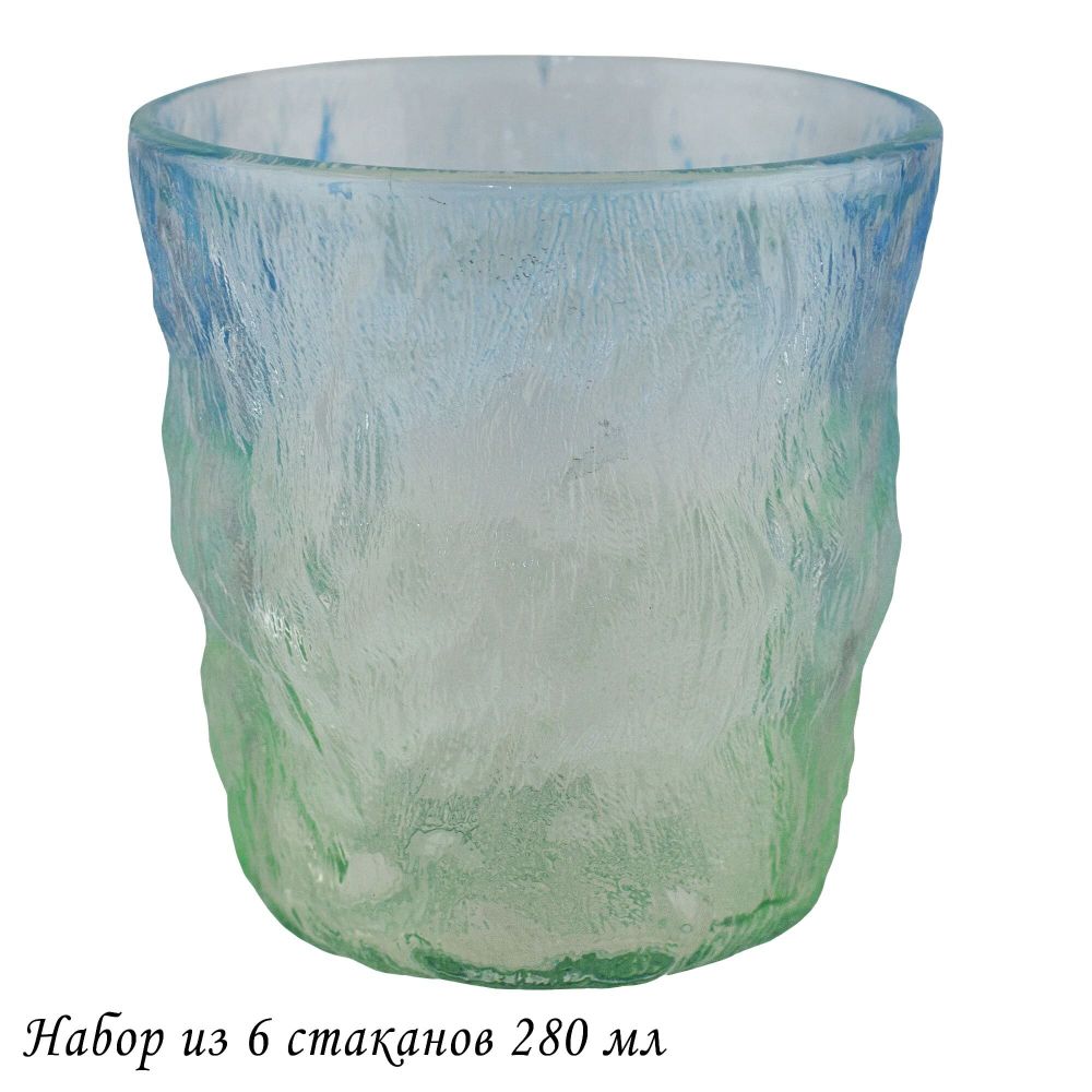 Lenardi 200-015 Набор из 6 стаканов 280мл в под.уп.(х8)Стекло