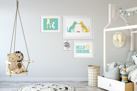 Интерьерная картина в технике цифровой печати. АРТ 026 Детская комната