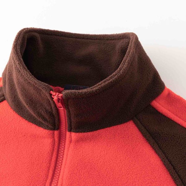 Толстовка Turbo fleece оранжевый / коричневый - фото 3