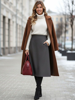 Юбка 2672707 серый