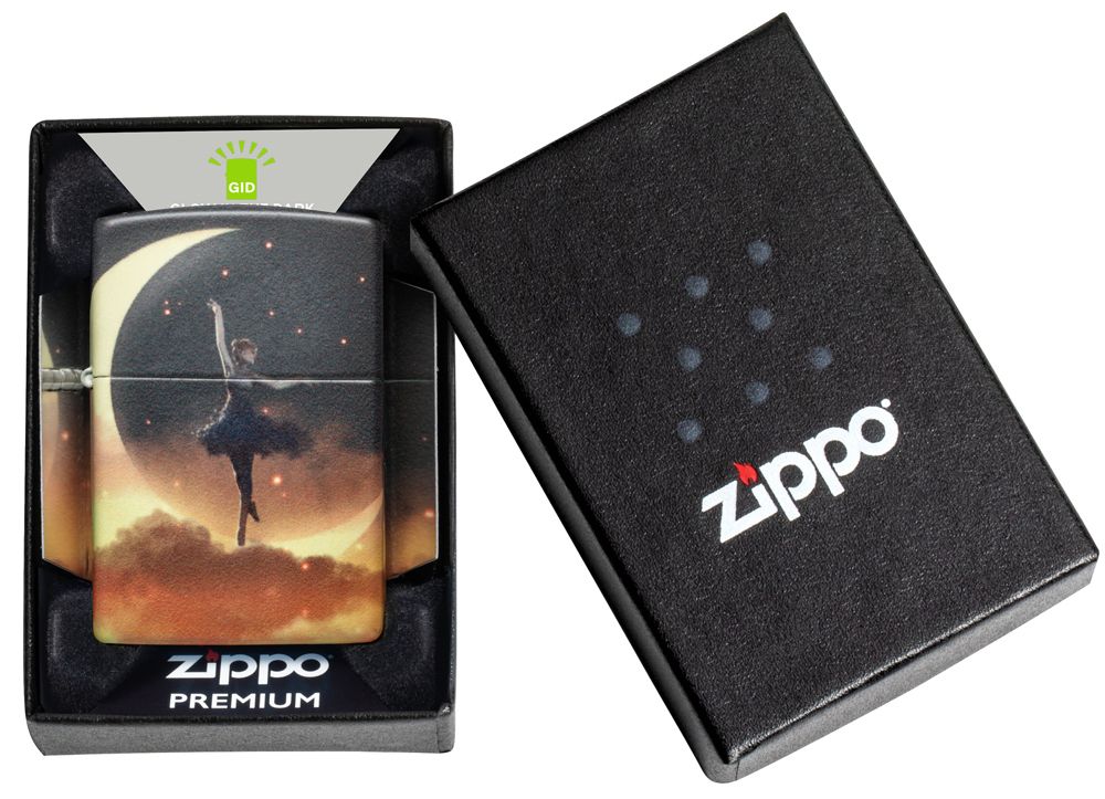 Зажигалка Zippo Mythological с покрытием Glow In The Dark Green (48781)