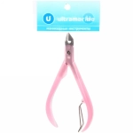 Кусачки для кутикулы, в пакете «Ultramarine», одна пружина, ручки пластик, цвет микс, 10,5см✦