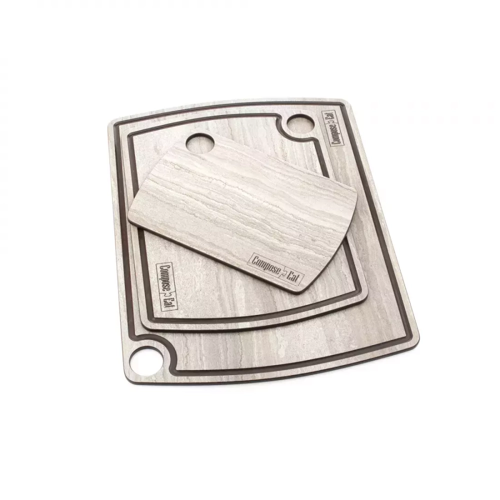 Доска разделочная 22х15см ComposeEat Fashion травертин капучино