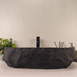 Раковина из андезита Erozy Black EA-64855 66*45*16 0038