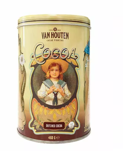 Какао-порошок алк. Van Houten VH Cacao tin large (Банка 460 гр.)