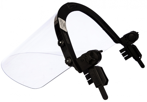 Защитный лицевой щиток с креплением на каске РОСОМЗ КБТ ВИЗИОН TITAN 04390 (4390)