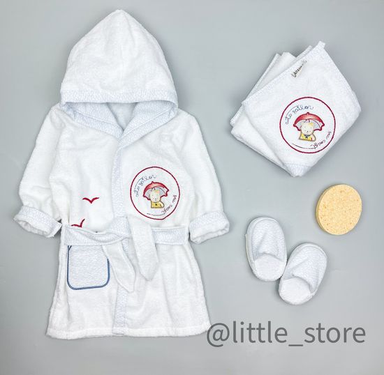 Банный комплект "Cute sailor" БЕЗ КОРОБКИ