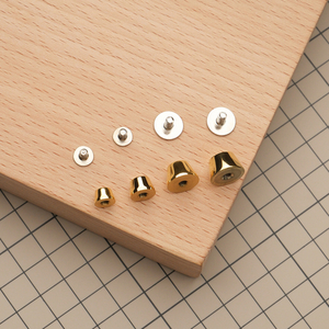 Ножка для сумки нержавеющая сталь, цвет золото (поштучно)