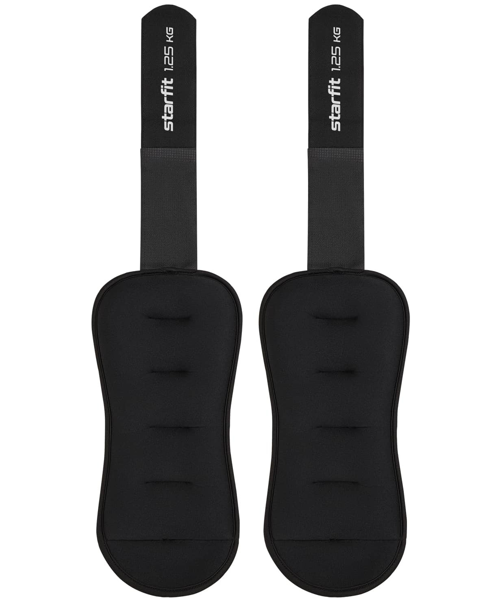 Утяжелители универсальные WT-503, 1,25 кг, черный