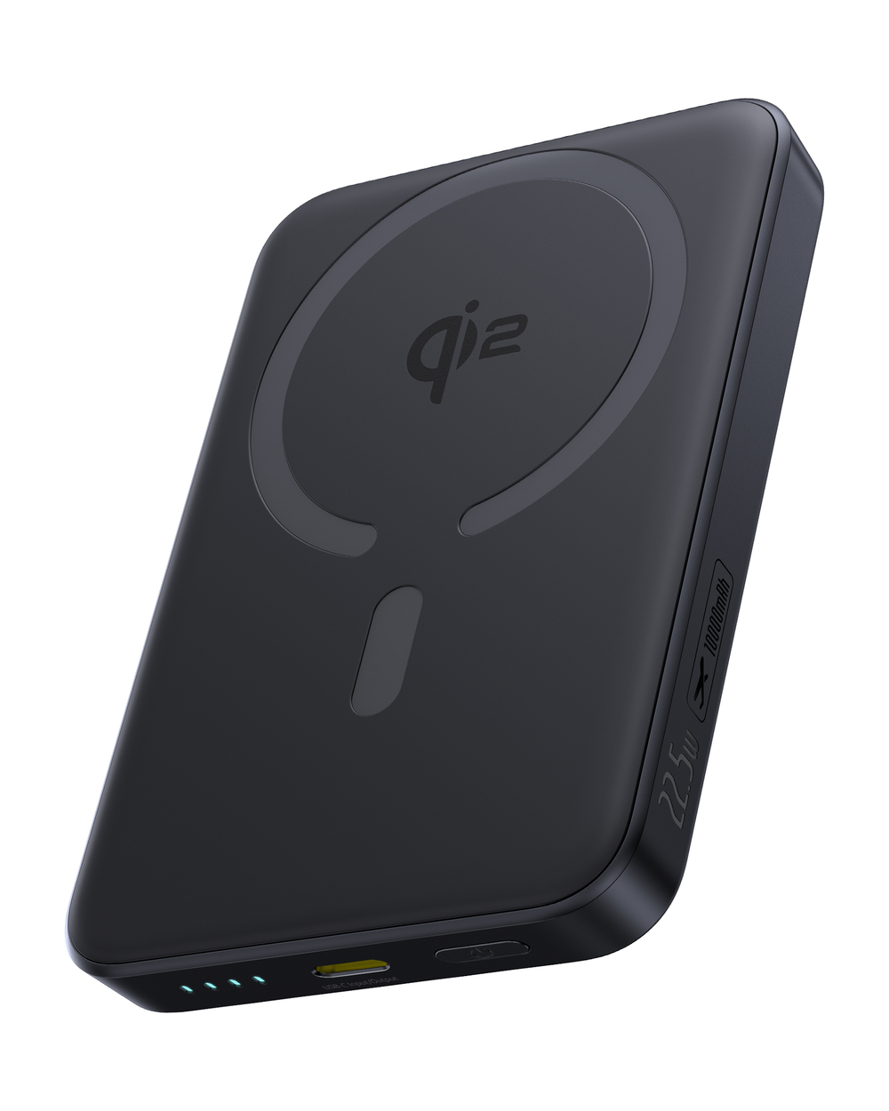 Внешний аккумулятор + Беспроводная зарядка Baseus EnerFill FM12 Ultra-Mini Magnetic C+Qi2 10000mAh 22.5W (MagSafe)