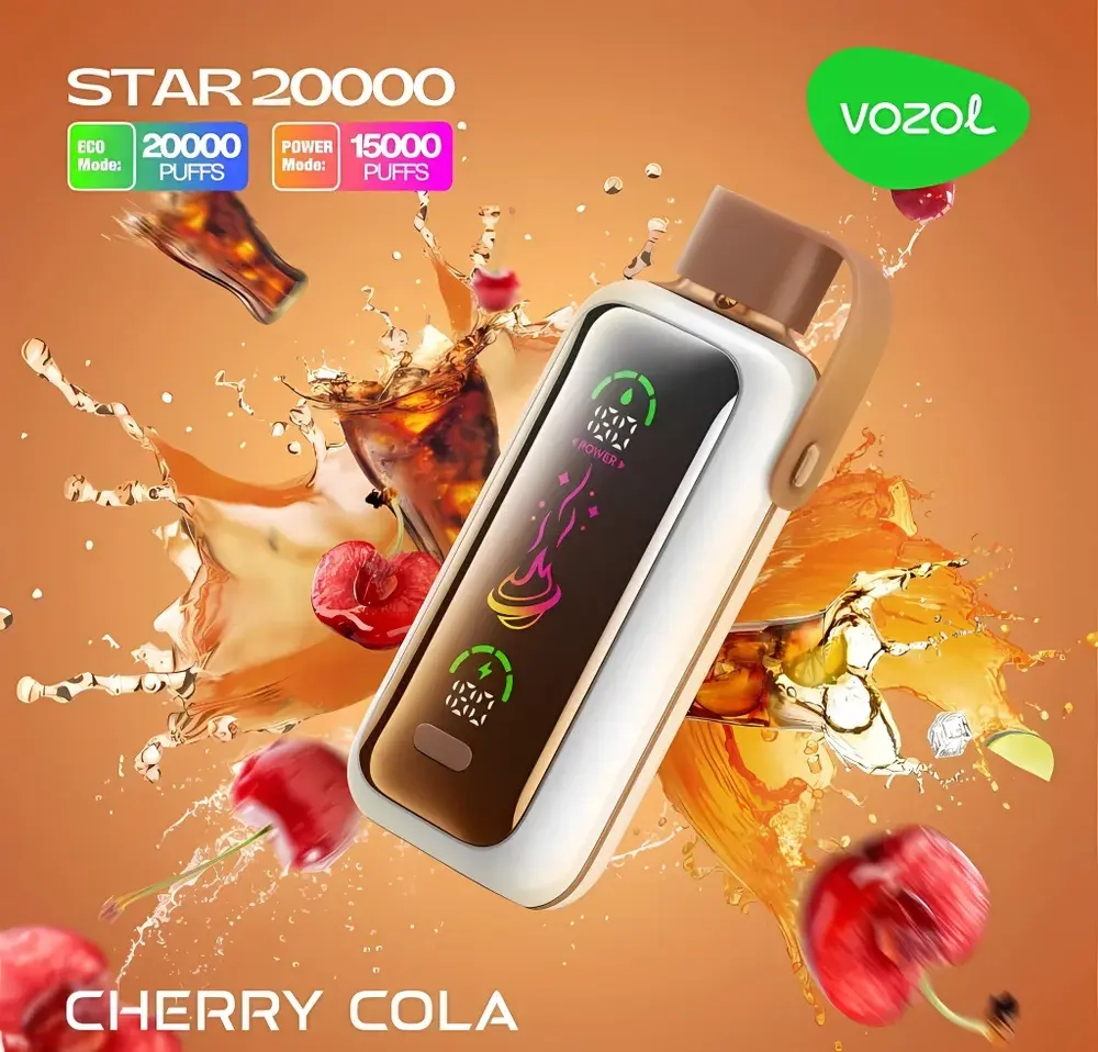 Vozol STAR 20000 - Cherry Cola (5% nic)