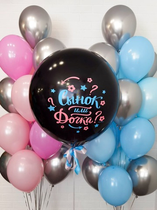 Воздушные шары №3 "Gender Party"