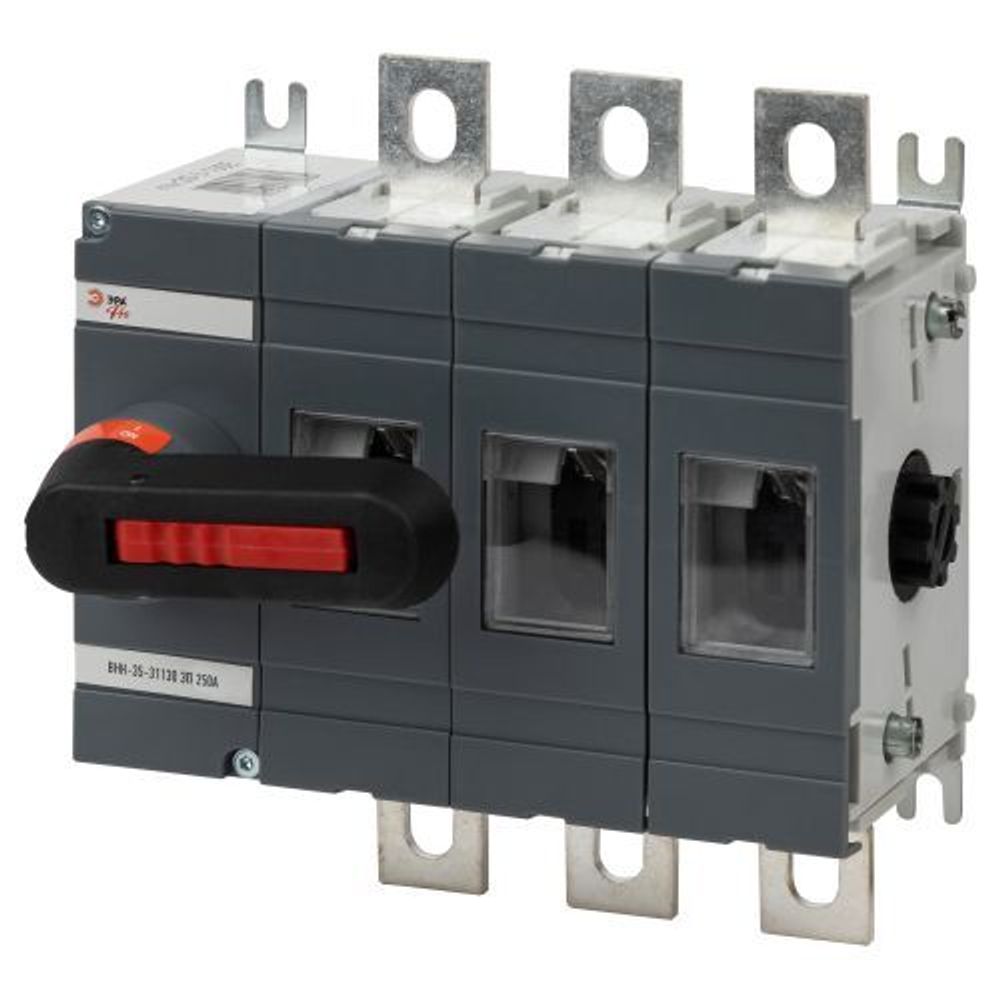 Выключатель-разъединитель ВНК-35-31130 PRO mvr20-3-250E 3П 250А с установленной фронтальной рукояткой управления Эра Б0054010