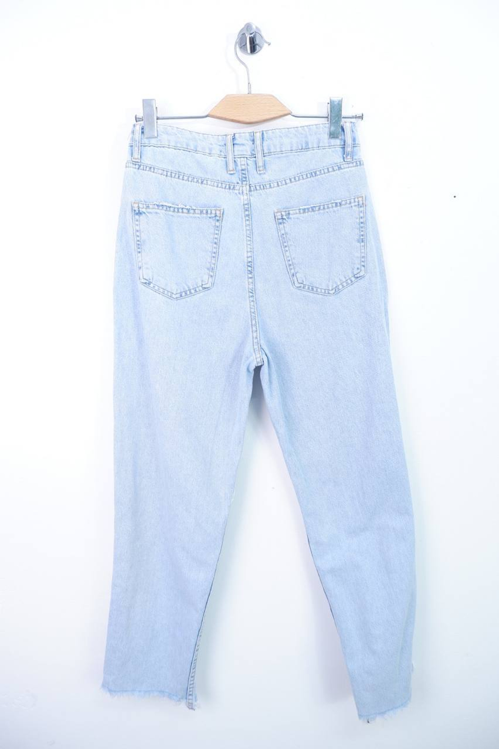 Джинсы Miss Form с порезами, маркировка 36, визуально на 42 размер