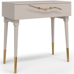 Консоль Арт Колор matte Стайл Голд Серый агат матовый