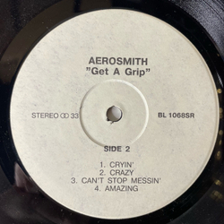 Винтажная виниловая пластинка LP Aerosmith Get A Grip (Россия 1994)