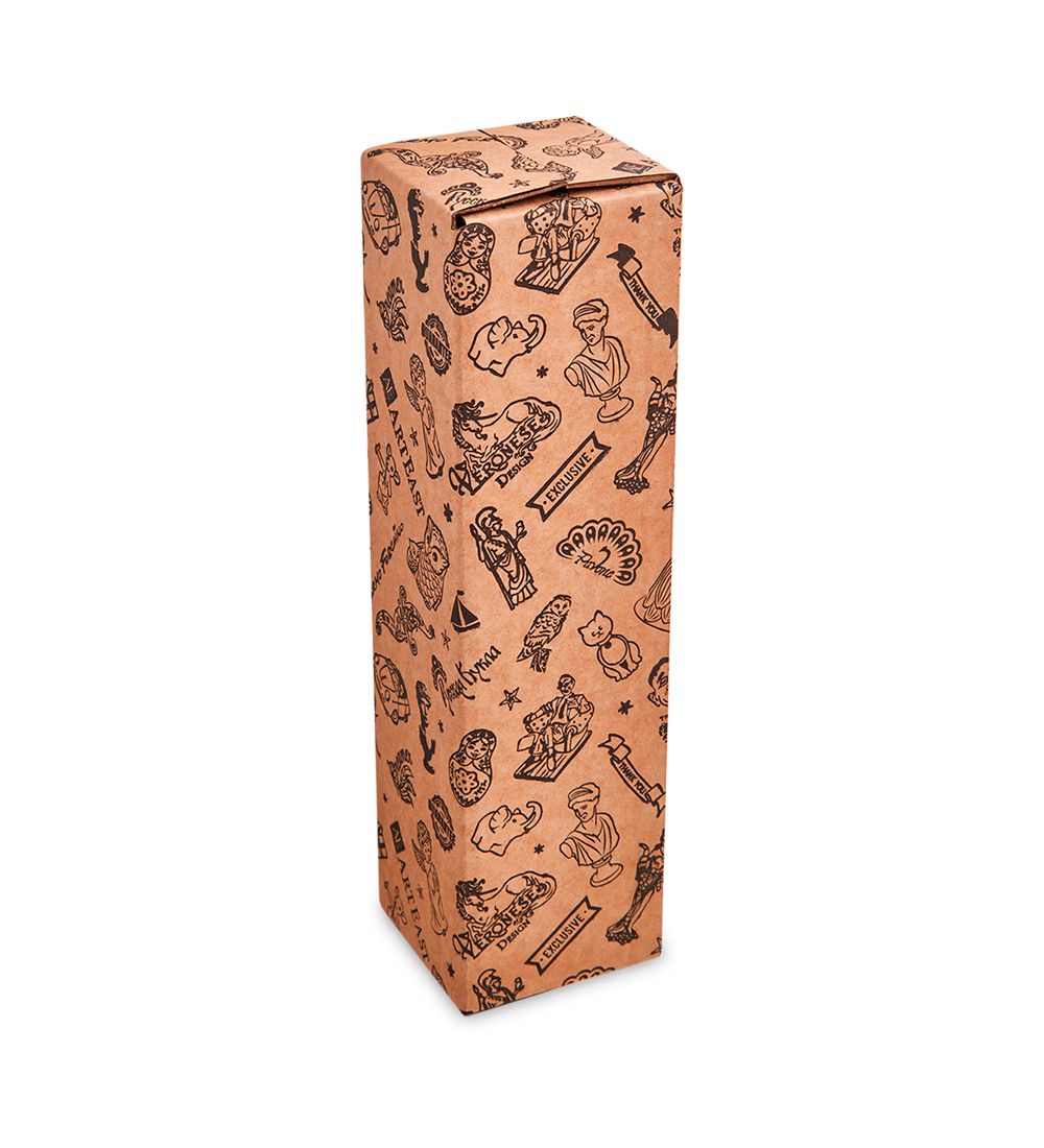 ГКП-25 Коробка 4-х клапанная гофрокартон 75х75х285