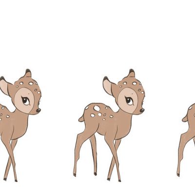 Олени бордюр