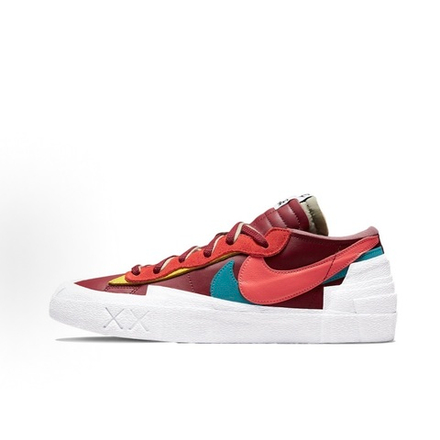 Nike x Sacai x Kaws Blazer Low Team Red