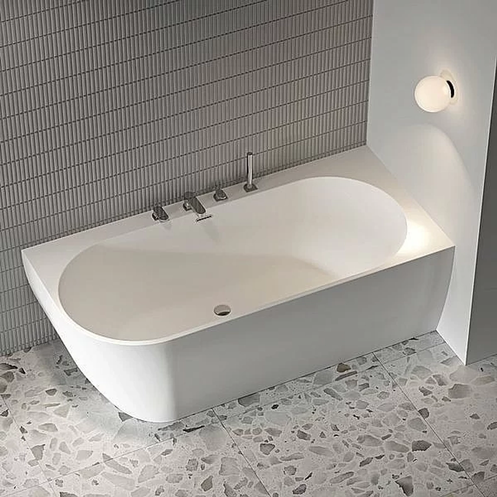Ванна акриловая Ravak FREEDOM Corner R/L 170x80 слив-перелив хром