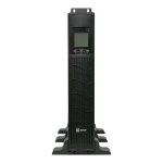 Источник Бесперебойного Питания двойного преобразования E-Power SW900pro-RTB 3000 ВА / 2700 , для монтажа в стойку, c АКБ 8x12В_7 Ач,8 хС13,EPO,RS232, USB, SNMP слот