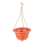 Горшок-кашпо Грация 4,5л подвесной (коричневый) (комплект 17 шт)