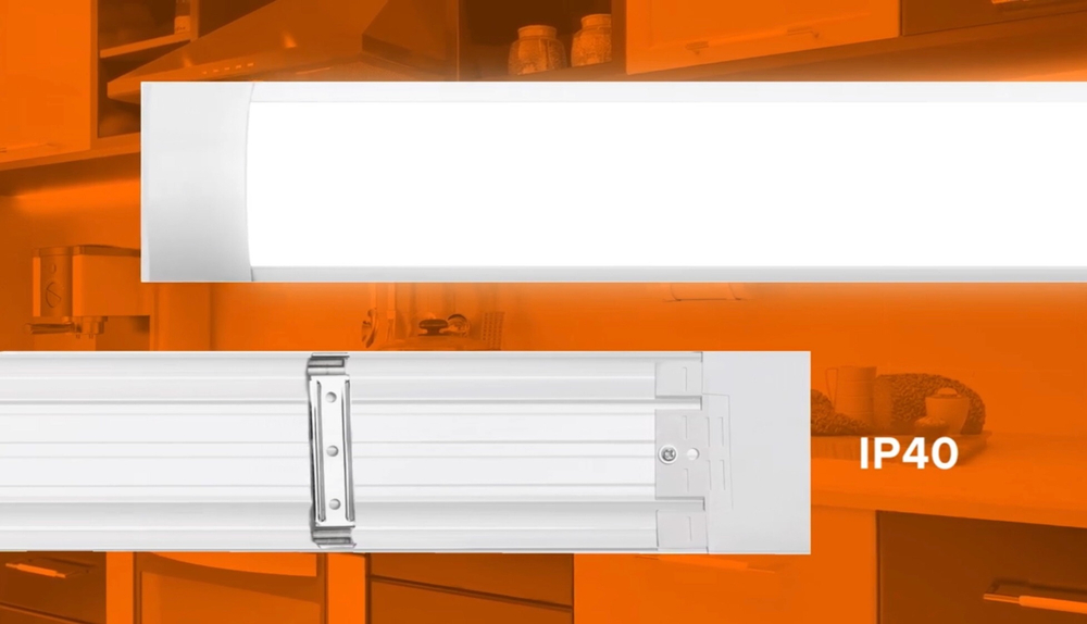 Светильник LED линейный WLFS18W03 18Вт 4000K 1800Лм опал IP40 600х75х25mm WOLTA
