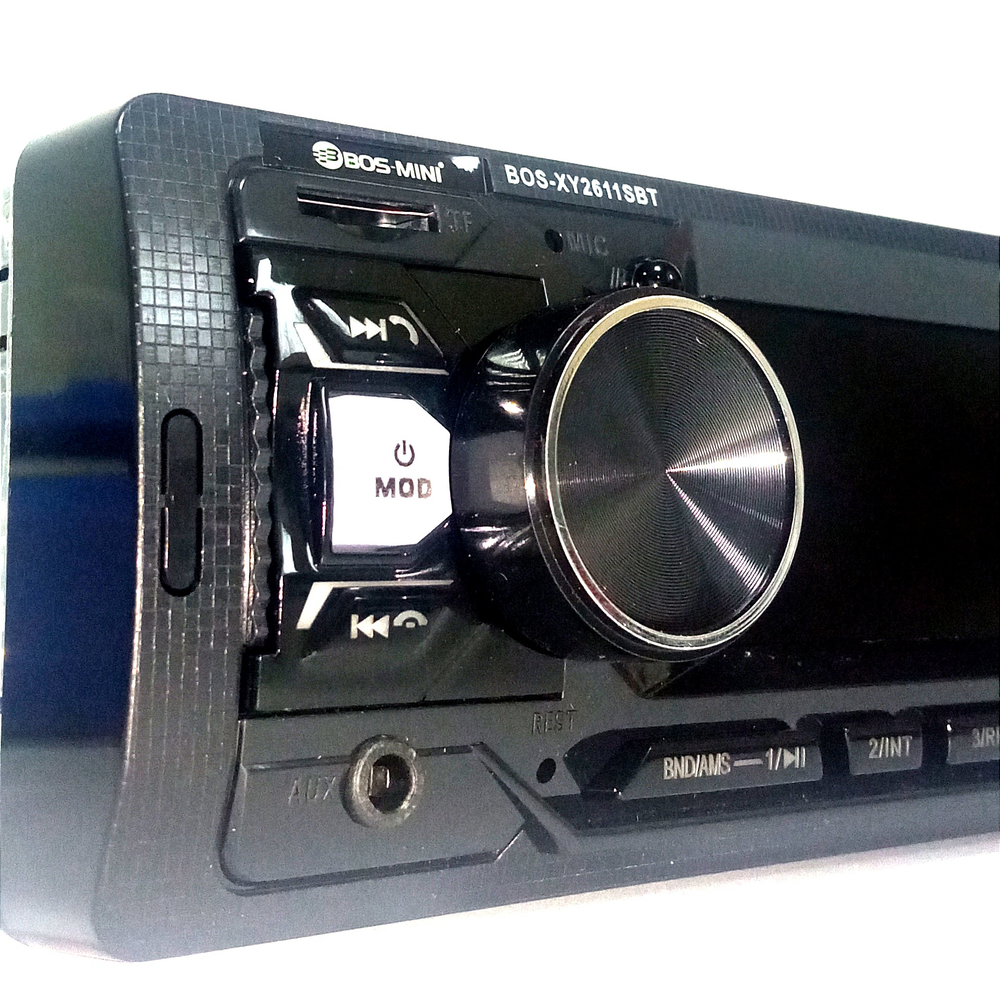 Автомагнитола BOS-MINI BOS-XY2611SBT Bluetooth/7LED