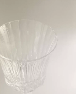 ZARA HOME БОКАЛ ИЗ ХРУСТАЛЬНОГО СТЕКЛА, ПРОЗРАЧНЫЙ