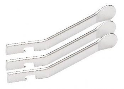 Монтировки 6-14313 сталь YC-313 с крючками (3шт) серебр. BIKEHAND