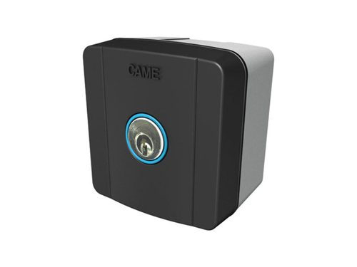 SELC1FDG Ключ-выключатель накладной с синей подсветкой, CAME 806SL-0010