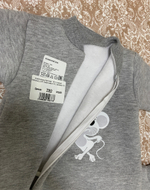 Комбинезон Артикул: 19-1 (серый (меланж)) (ИП Лахитова И.И.) (Размер: 80)