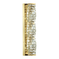 4999/15WL HALL ODL23 623 золотой/прозрачный/металл/хрусталь Бра LED 15W 4000K STRAZA