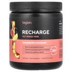 Legion Athletics, Recharge, напиток после тренировки, клубничный лимонад, 276 г (0,6 фунта)