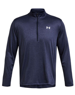 Теннисная футболка Under Armour Tech Vent 1/2 Zip - Blue