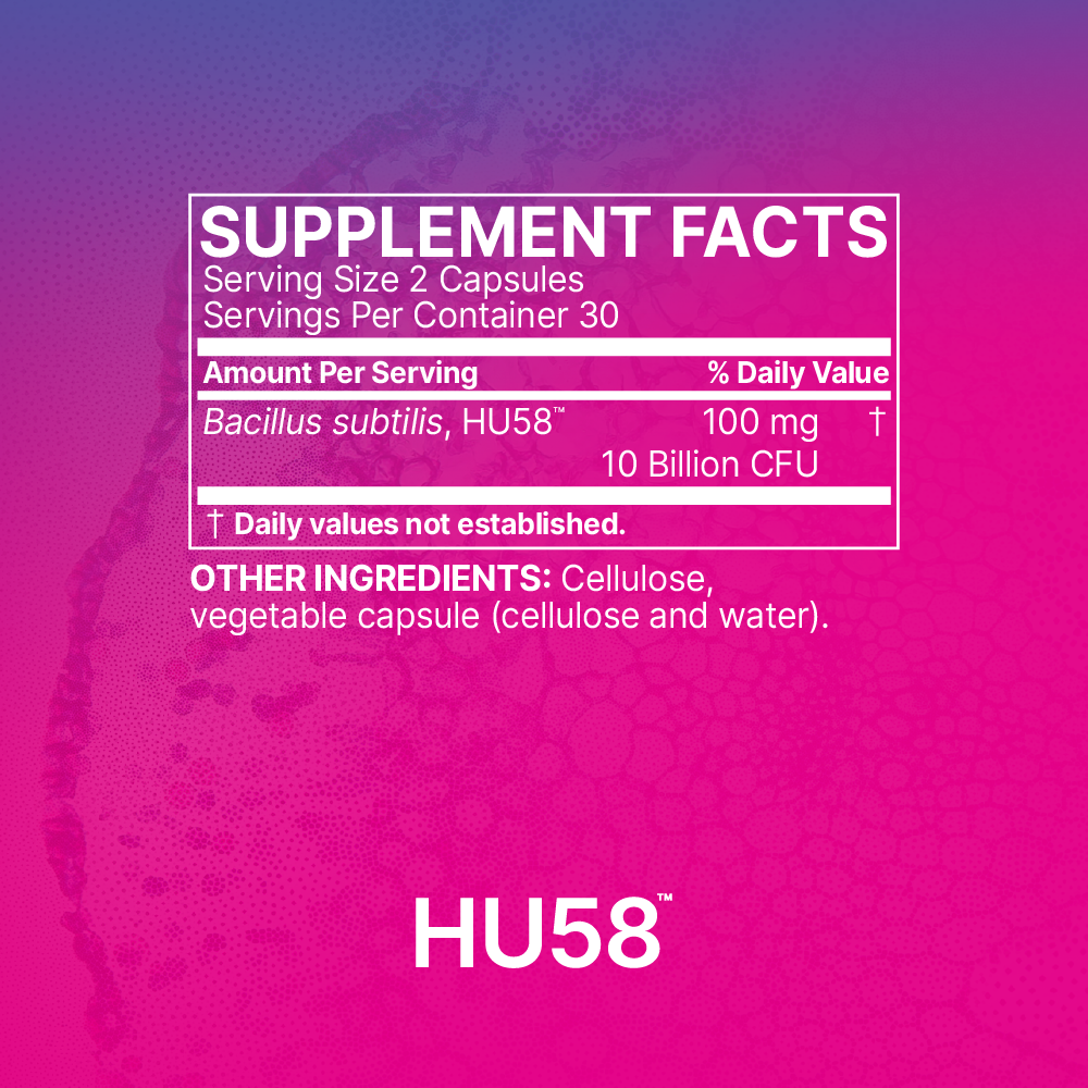 MicrobiomeLabs - HU58 60 capsules