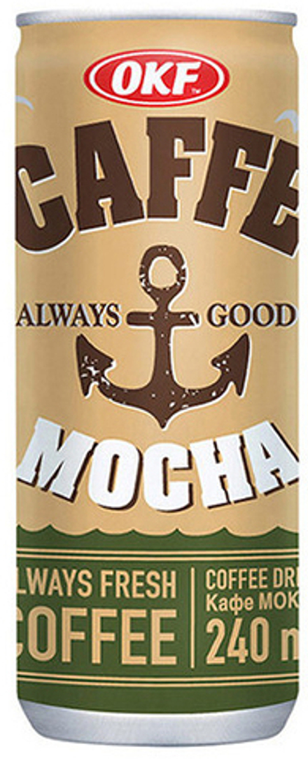 Кофейный напиток OKF Caffe Mocha "Кафе Мокка" 0.24 - банка