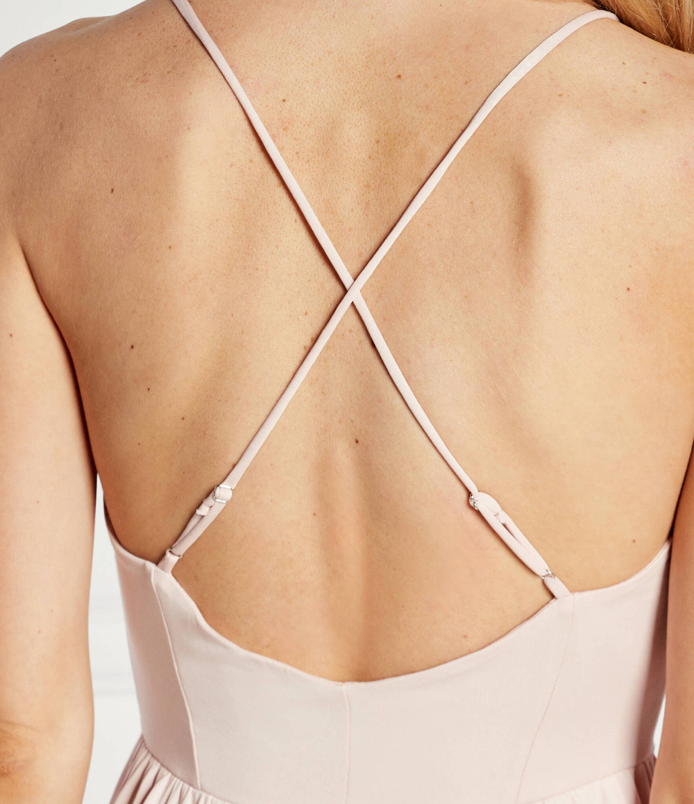 Комбинезон Ankle CALVIN KLEIN JEANS - пудро-розовый(J20J223315)