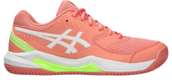 Детские кроссовки для Падел Asics Gel-Dedicate 8 Padel GS - guava/white