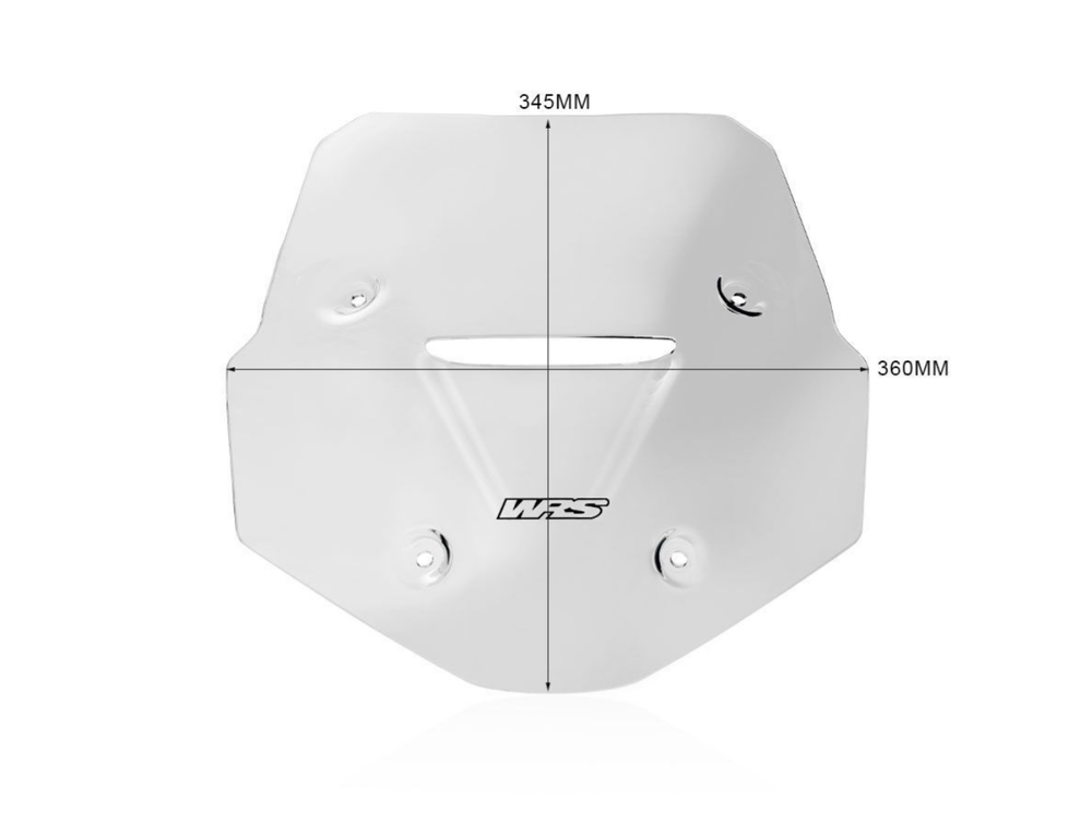 WRS Ветровое стекло Sport Triumph Tiger 1200 прозрачное TR006T