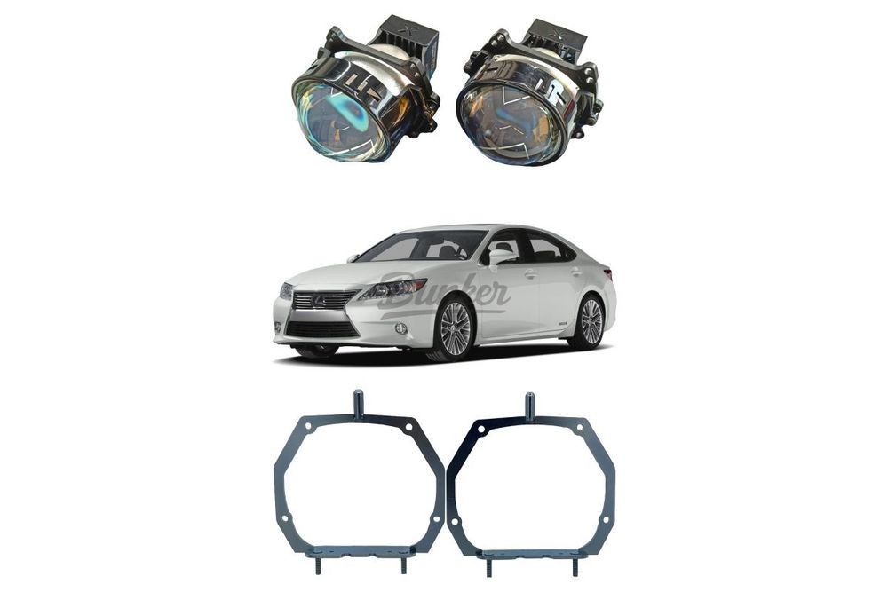 Комплект для замены штатных линз с AFS Lexus ES VI дорестайлинг 2012-2015