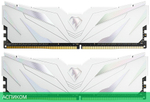 Оперативная память Netac Shadow II White 2x8GB DDR4 3200MHz (NTSWD4P32DP-16W)