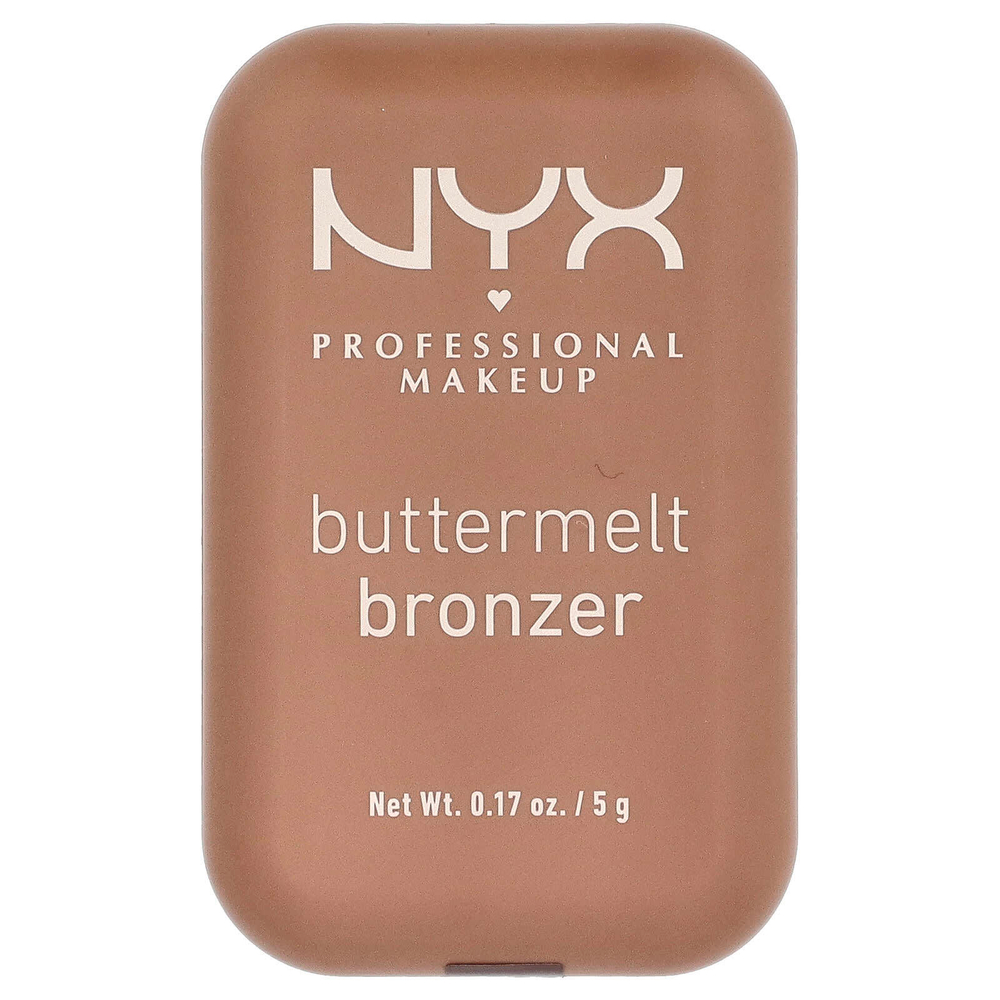 NYX Professional Makeup, Buttermelt Bronzer, 02 All Buttad Up, 5 г (0,17 унции)