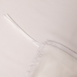 Комплект постельного белья на резинке Однотонный Сатин Премиум «Молочный шёлк»