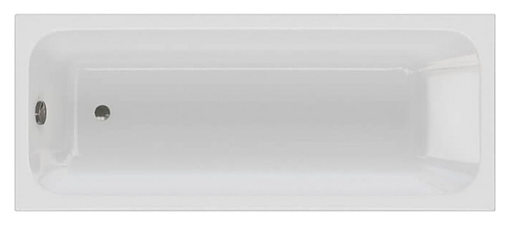 Ванна акриловая Azario Bella 180х80 пристенная (AV.0020180)