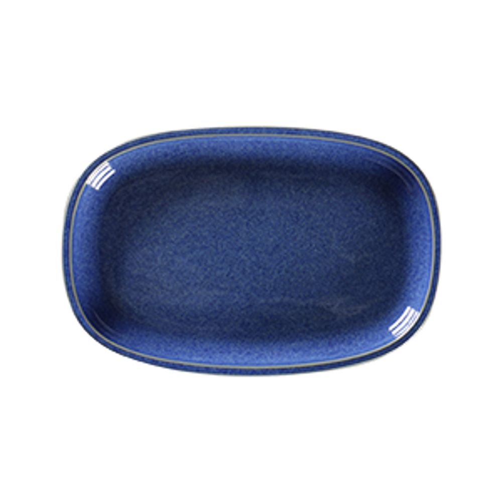 Тарелка овальная глубокая 22,5х15 см h 2,5 см, фарфор, Ease Cobalt, RAK Porcelain