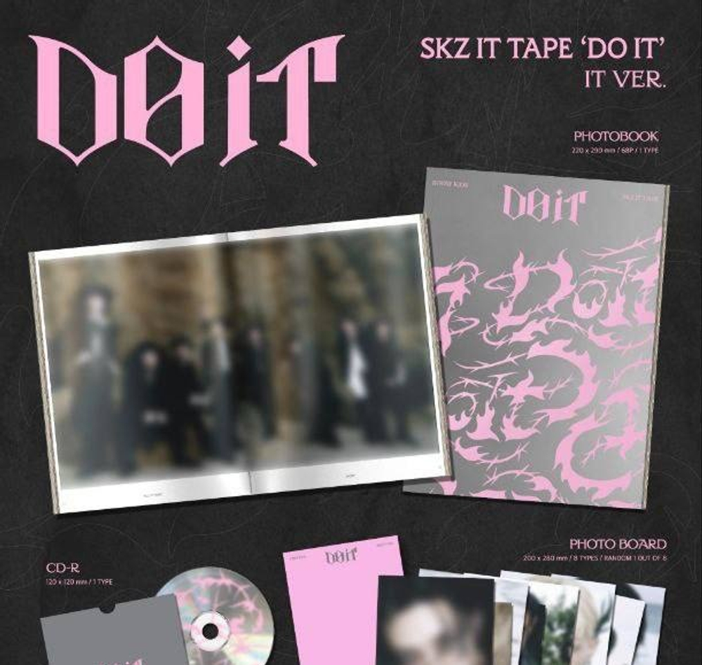 Альбом Stray Kids - DO IT [IT Ver.] | 2nd LUCKYDRAW FANS SHOP