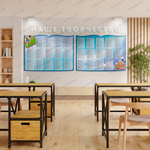 Комплект фигурных стендов Наше творчество с карманами А4 2263