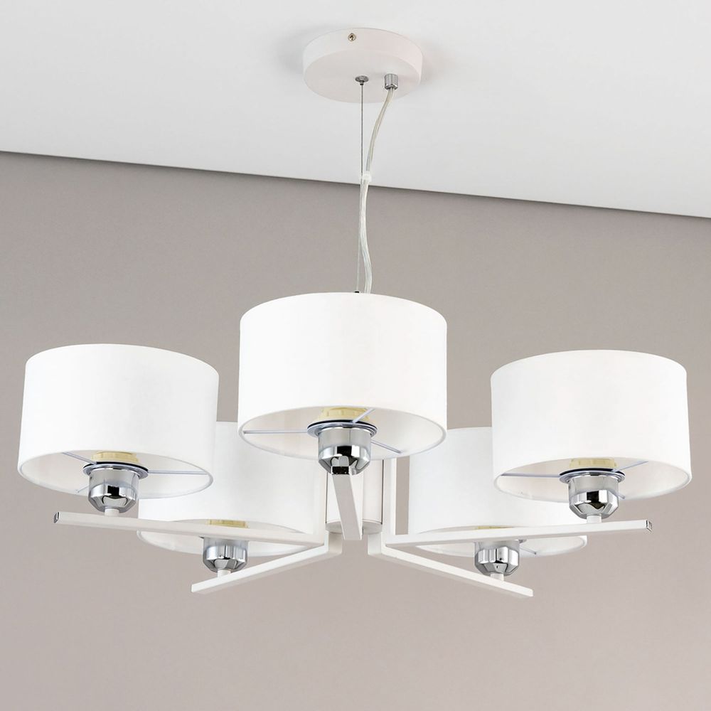 Citilux Тильда CL469150 Люстра подвесная с абажурами Белая