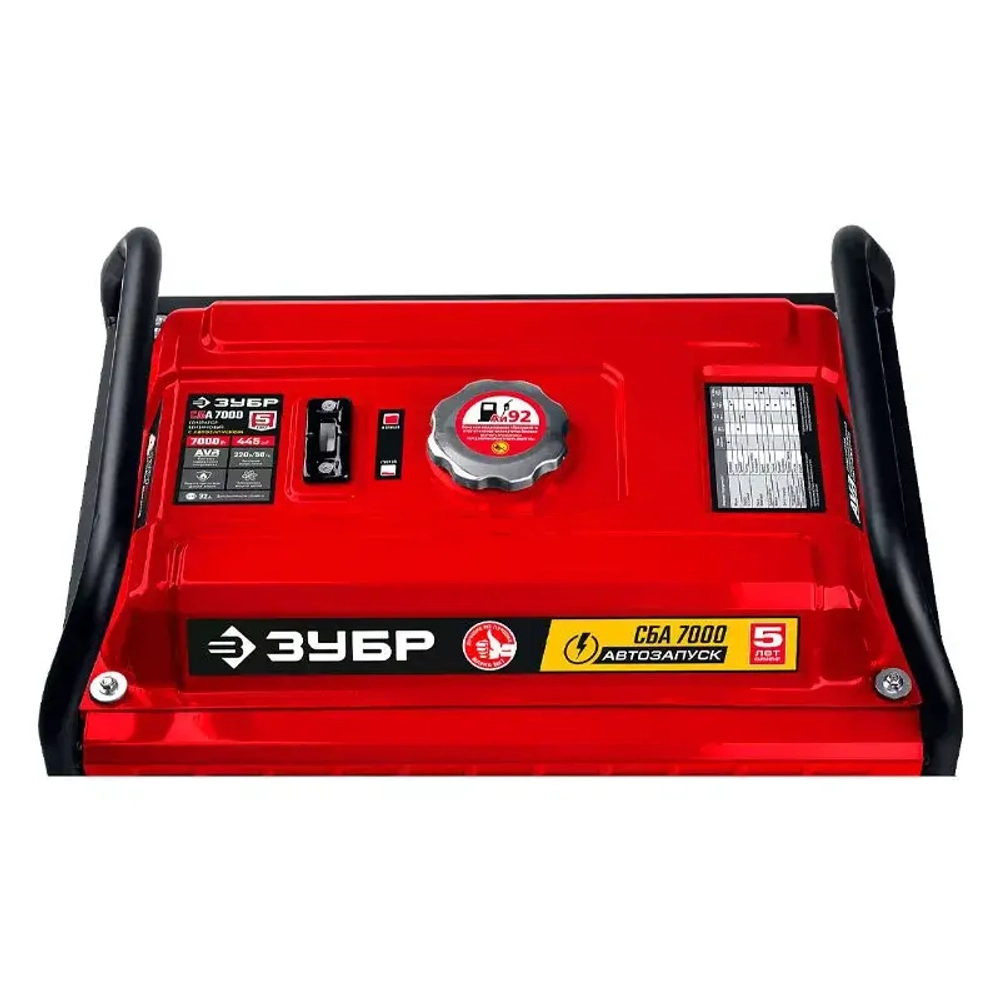 ЗУБР СБА-7000 бензиновый генератор